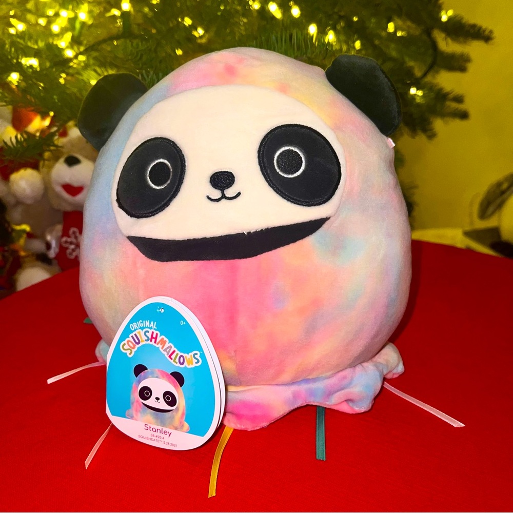 NWT ๐ฅ 8" Stanley the Panda Squishmallow Jelly Fish Costume - Picture 1 of 9